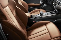  Leather seats offered in the Audi A4 have good bolstering and driving around town or cruising on the highway is easy. 
