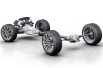  All wheel drive system improves handling and driving dynamics 