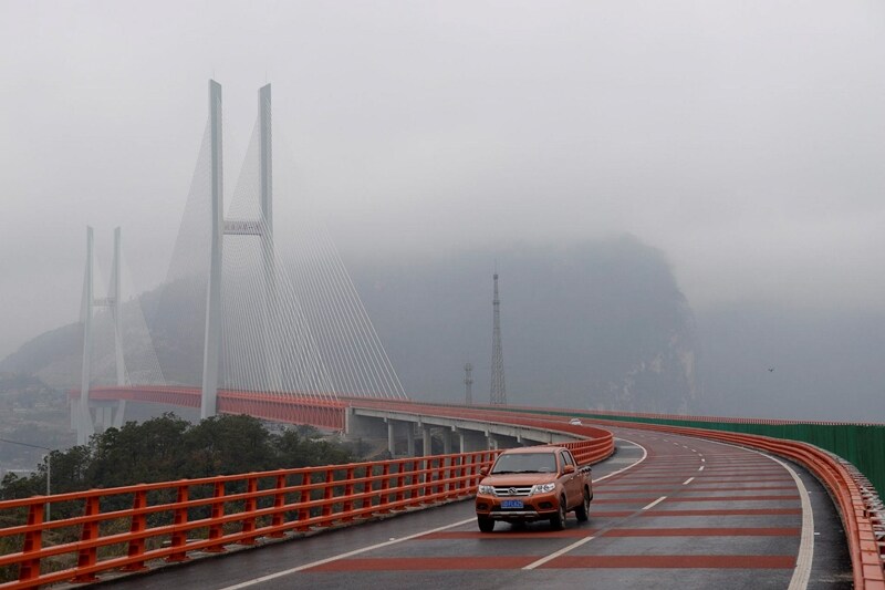 Beipanjiang Bridge, Beipanjiang Bridge facts, Beipanjiang Bridge photos