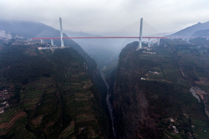Beipanjiang Bridge, Beipanjiang Bridge facts, Beipanjiang Bridge photos