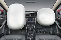  Dual front airbags have been provided as an added safety measure 
