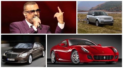 Cars owned by George Michael, pop star dies at age 53