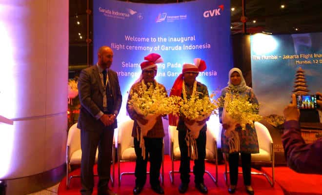 Garuda Indonesia launches first direct flight to India