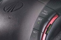  Steering mounted cruise control on the higher Scorpio Getaway variants adds to the convenience over long drives 