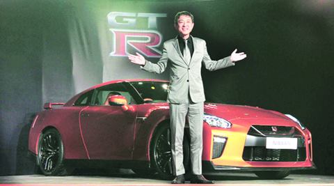 The name has an impressive past. The first GT-R emerged in 1969, when Nissan injected steroids into the four-door Skyline sedan, turning this road car into a race car. The name has an impressive past. The first GT-R emerged in 1969, when Nissan injected steroids into the four-door Skyline sedan, turning this road car into a race car.