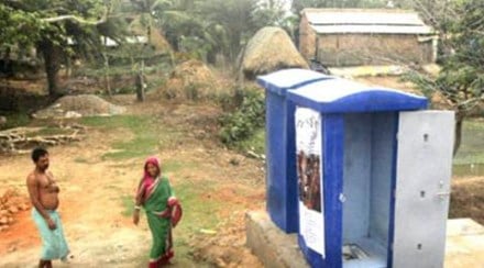 The state government has also announced 4,869 gram (village) panchayats, 33 development blocks and two districts (out of 27) as open defecation free (ODF). (PTI) The state government has also announced 4,869 gram (village) panchayats, 33 development blocks and two districts (out of 27) as open defecation free (ODF). (PTI)