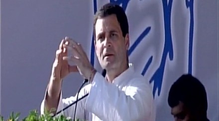 Rahul Gandhi claimed that the anti-graft policy was not targeted at the 1% corrupt of the country but badly affected 99% of the poor people. (ANI)
