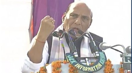 What is even more intriguing is that Rajnath said, Kabhi na kabhi Pak bhi humare hi pariwar ka ang raha hai; Aaj bhi hum use alag nahi maante." (ANI)