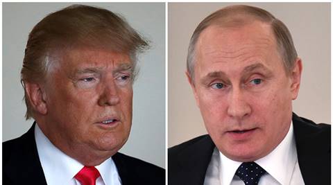 Donald Trump receives Christmas wishes in a letter from Vladimir Putin ...