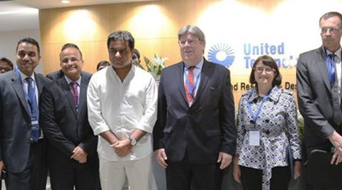 Dr J Michael McQuade, senior vice president (Science & Technology), United Technologies Corporation spoke to Anup Jayaram on the centre and the way forward for UTC in India. (Website) Dr J Michael McQuade, senior vice president (Science & Technology), United Technologies Corporation spoke to Anup Jayaram on the centre and the way forward for UTC in India. (Website)