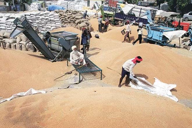 FCI, wheat stock, OMSS, Public Distribution System