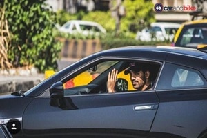 John Abraham receives his Nissan GT-R Black Edition