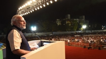Prime Minister Narendra Modi announced demonetisation on November 8, 2016. The government provided 50-day window to people to exchange their old Rs 500 and Rs 1000 currency notes. (Image source: narendramodi.in)