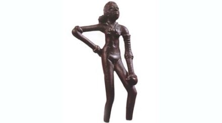 In a significant development that will further strengthen the argument that the people of the Indus Valley Civilisation used to worship Lord Shiva, a new research paper published in 'Itihaas', the Hindi journal of the Indian Council of Historical Research has claimed the iconic ‘Dancing Girl’ of Mohenjodaro is Goddess Parvati. (IE Image)