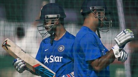 MS Dhoni, Ajinkya Rahane, India vs England