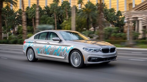 Every occupant in this BMW can listen to their own music
