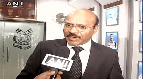 CRPF DG Durga Prasad in an interview with ANI. Source: ANI