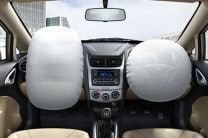  The dual front airbags offered on the higher versions of the Chevrolet Sail add to the safety factor. 