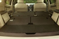  The boot volume of 205 litres with all rows up can be increased to 878 litres with the third bench folded and 1,830 litres with the second row folded. 