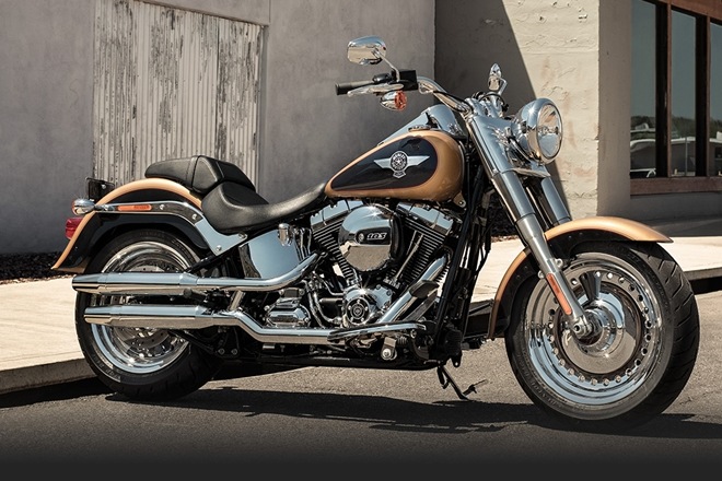 Harley-Davidson Fatboy: Image is for representation purpose only