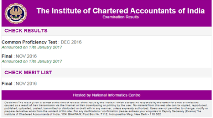 ICAI, CA FInals, CPT exam, Accountancy, CPT