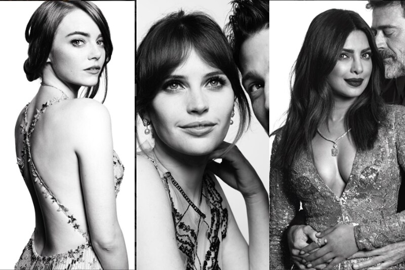 golden globe awards, golden globes fashion dress, emma stone, sofia vergara, priyanka chopra, nicole kidman, priyanka chopra golden globes, golden globe awards photos, golden globe awards pics
