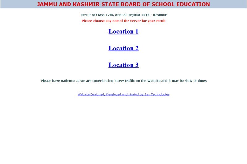 jkbose, jkbose.co.in, jkbose results 2016, 12th result jkbose, JKBOSE Class 12 exams 2016