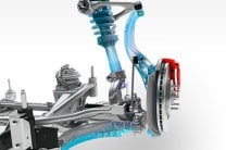 The suspension system available on the Jaguar XF offers reasonable comfort. 