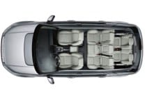  The seven seating option provides for more passenger seating and if not needed, the third row can be folded flat. 