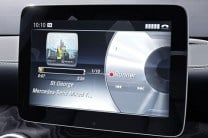  The Mercedes-Benz CLA is available with an infotainment system with Garmin 480 as a standard fitment 