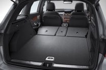  The boot space of 550 litres with all rows up can be extended in case needed in the Mercedes-Benz GLC. 