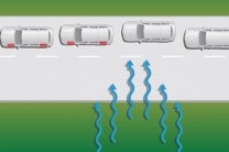  The Crosswind Assist of the Mercedes-Benz GLE helps in keeping the SUV stable during windy days. 