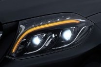  The Adaptive LED headlamps offers impressive illumination and are a standard fitment in the Mercedes-Benz GLS 