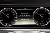  The Attention Assist available as standard on the Mercedes-Benz S-Class alerts the driver in case there he or she is fatigued or drowsy 