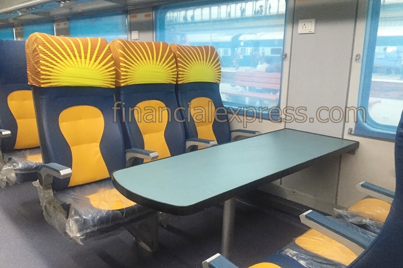 Indian Railways, Indian Railways Suresh Prabhu, Indian Railways chair cars, Indian Railways luxury chair car, Indian Railways new chair car features
