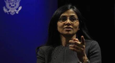 Biswal, among other things, will attend the Vibrant Gujarat Global Summit in Ahmedabad where she will meet with government and community leaders. (Reuters)