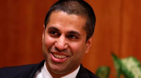 Pai is one of the two Republican commissioners on a 5-member panel that regulates the country's communications infrastructure, including TV, phone and internet service. (Reuters)