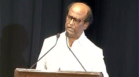 Rajinikanth, who was a close friend of Ramaswamy stated that Ramaswamy had told him that he wished Jayalalithaa to be there till he lived. (ANI Rajinikanth, who was a close friend of Ramaswamy stated that Ramaswamy had told him that he wished Jayalalithaa to be there till he lived. (ANI
