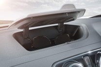  The upper glovebox in the Renault Lodgy adds to the practicality 