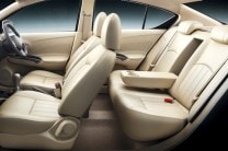  The rear centre armrest in the Renault Scala aid in rear passenger comfort 