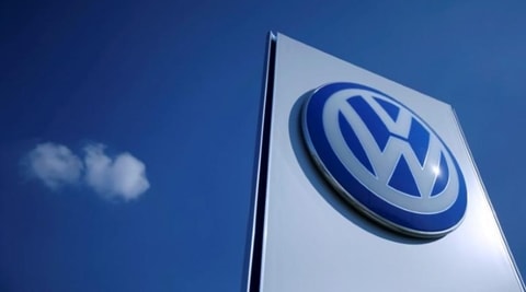 Volkswagen will show off a new gas powered SUV Sunday ahead of the Detroit auto show and will start selling a new larger U.S. built gas powered SUV later this year. (Reuters)