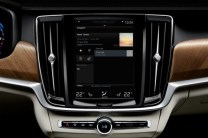 The integrated Sportify app in the Volvo S90 has eases the operation of the infotainment system