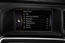  The Sensus Connect available on the Volvo V40 is easy to use and clear to read 