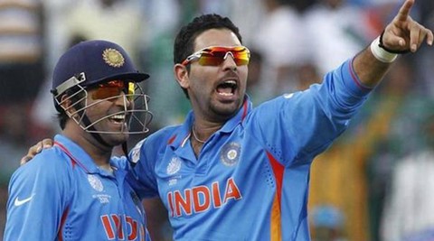 Yuvraj Singh and MS Dhoni Yuvraj Singh and MS Dhoni