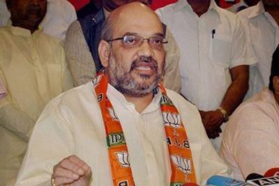 Shah stressed upon the need of job creation, alarming law and order situation, and farmers' concerns in the state.(PTI)