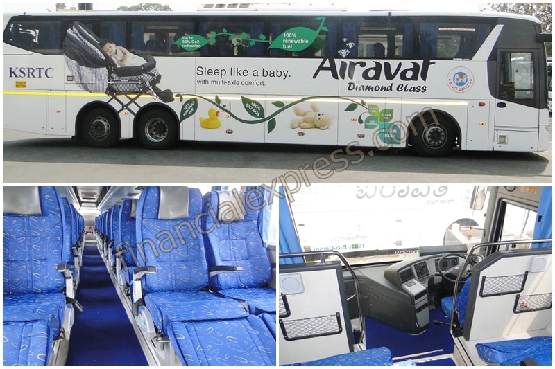 KSRTC bio diesel buses, bio diesel buses