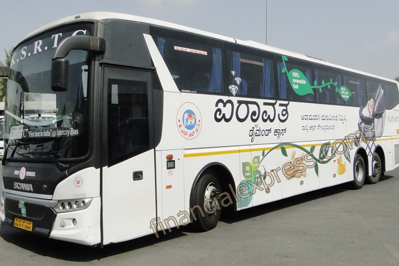KSRTC bio diesel buses, bio diesel buses