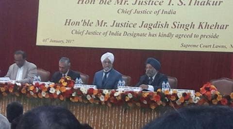 RS Suri, President, Supreme Court Bar Association, stated, "CJI TS Thakur is a role model for all advocates. His heart bleeds for the have-nots and the soldiers in our society. He is a top peak in the Himalayan range - an ideal Judge." (FeOnline)