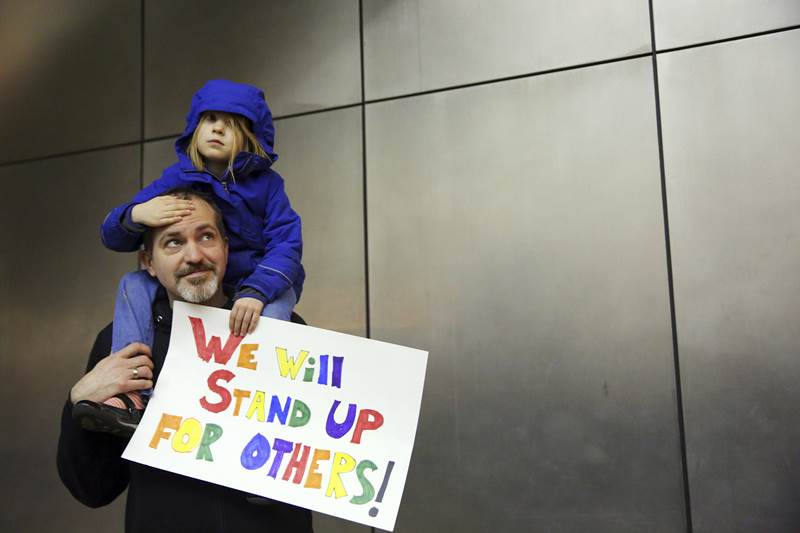 donald trump, trump ban, trump immigration ban, muslim ban, us muslim, muslim ban in us, trump ban protest, muslim immigration, us protest