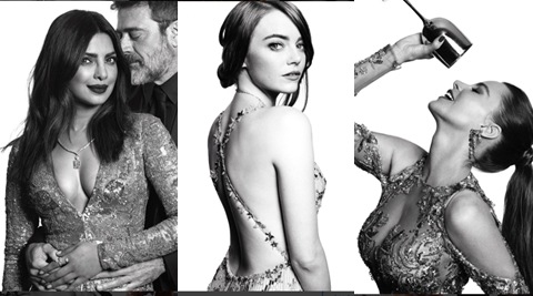 golden globe awards, golden globes fashion dress, emma stone, sofia vergara, priyanka chopra, nicole kidman, priyanka chopra golden globes, golden globe awards photos, golden globe awards pics